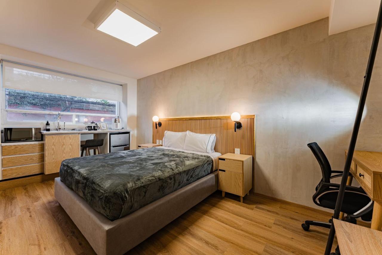 Escandon Suites By Escajal Rooms メキシコシティ エクステリア 写真
