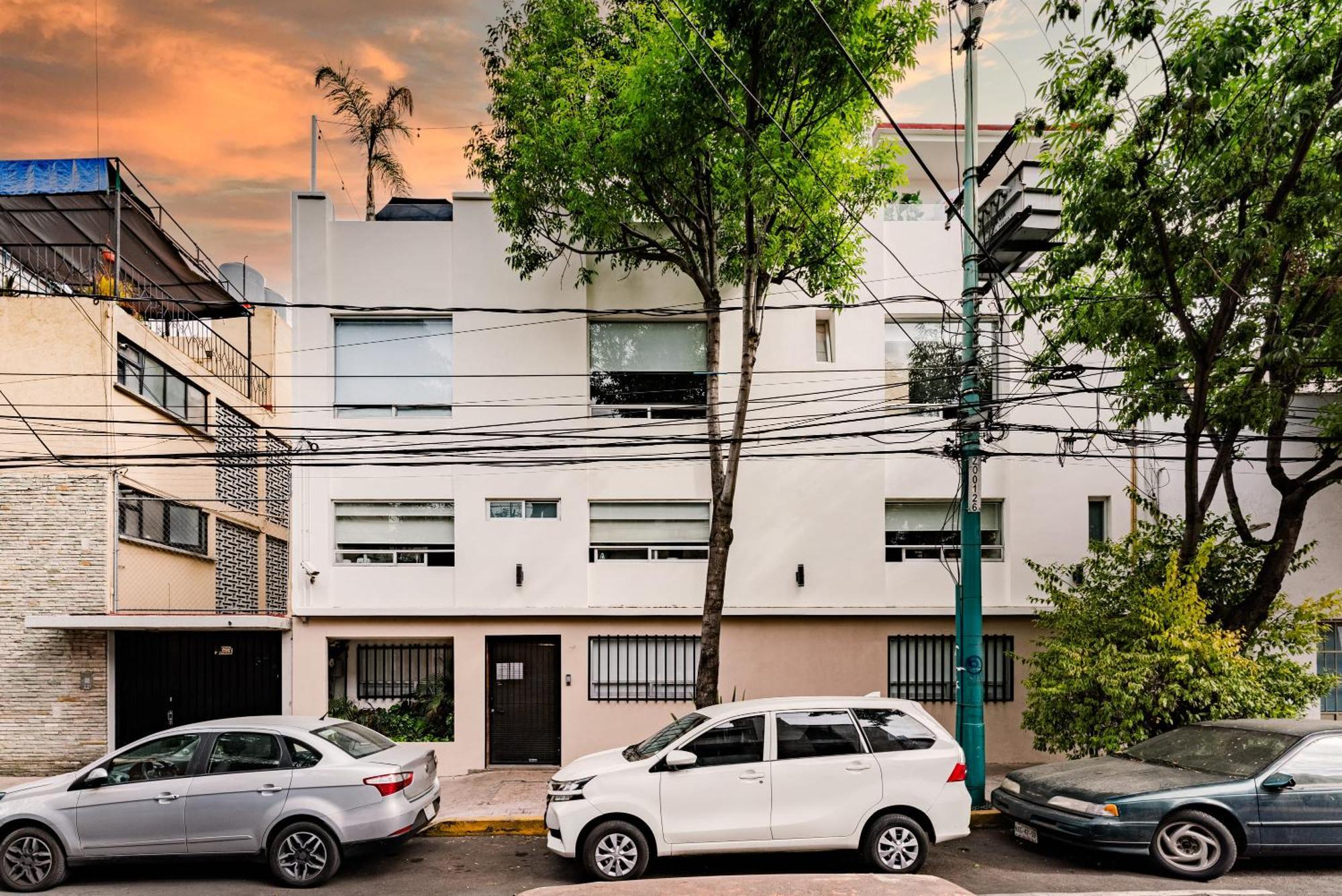 Escandon Suites By Escajal Rooms メキシコシティ エクステリア 写真